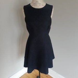 Blue/Black RW&Co Sleeveless Cocktail Dress